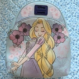 Disney Loungefly Rapunzel Floral Backpack